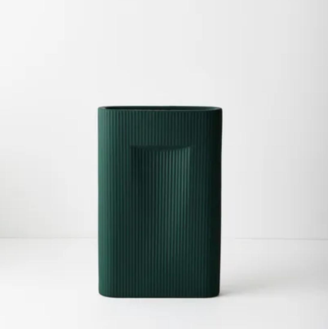 Emerald Green Sable Vase Medium