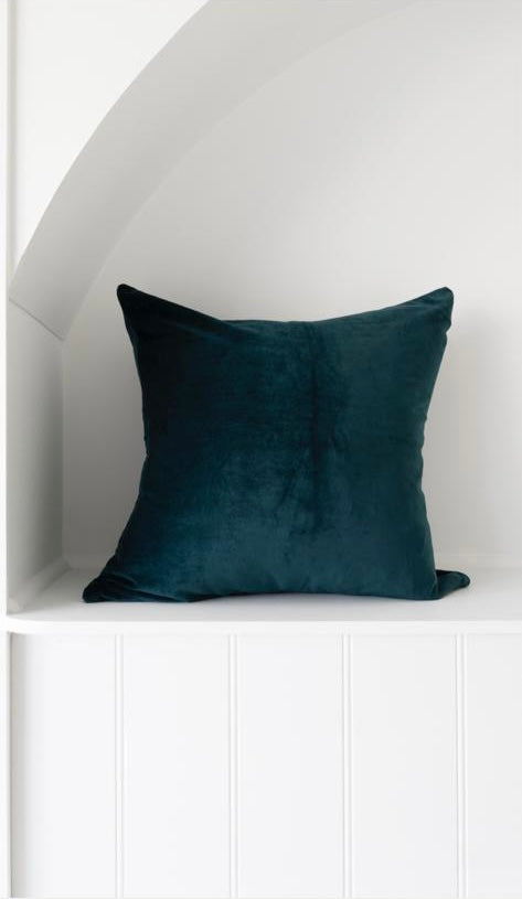 Velvet Green Luxe Cushion