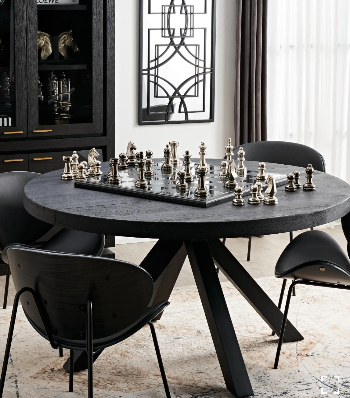 Buchannan Black Rectangle Mirror