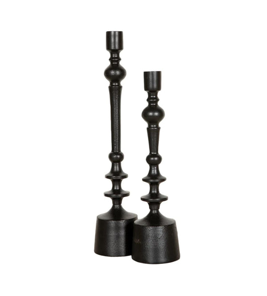 Hudson Candle Stand Black Set