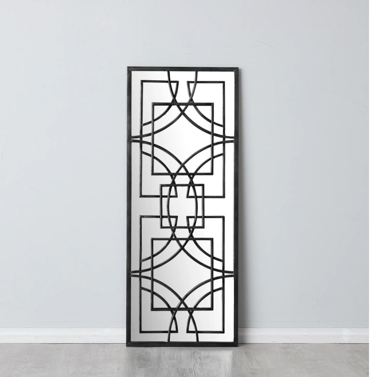 Buchannan Black Rectangle Mirror