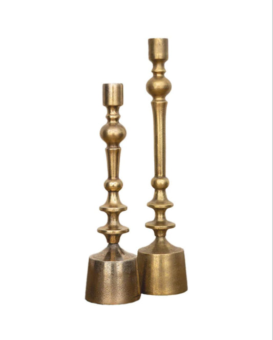 Hudson Candle Stand Gold Set